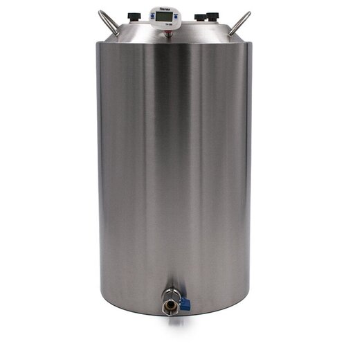 Перегонный куб Практик Про с фланцем на 15 дюйма 20 л со сливным краном и клапаномБак для самогонного аппарата 809000₽