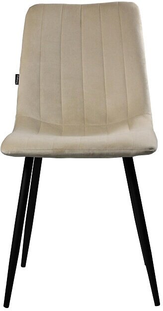 Комплект стульев 2шт. для кухни Ridberg CIRCUS, велюр, бежевый. Стул для обеденной зоны, для гостиной, для спальни и детской комнаты - фотография № 8
