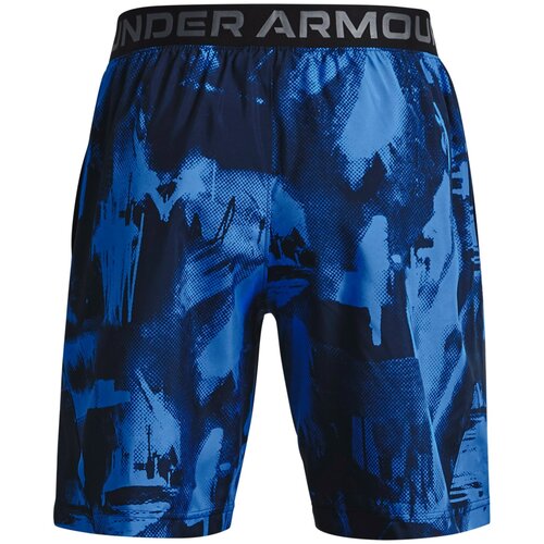 фото Шорты under armour woven adapt shorts синий xxl