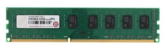 Оперативная память Transcend DDR3 4Gb DIMM (TS512MLK64V3N)