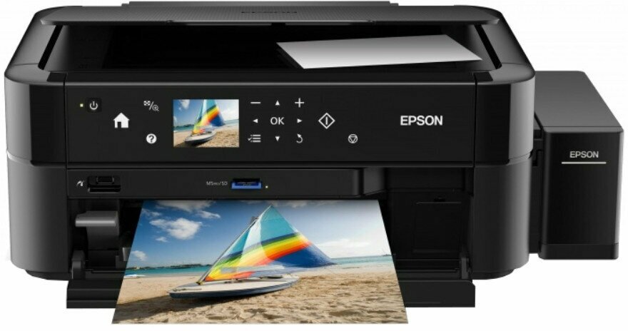 МФУ струйный Epson L850 (C11CE31505/C11CE31404) A4 черный