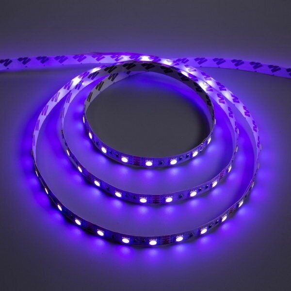 Светодиодная лента 3 м, IP20, SMD5050, 60 LED/м, 14.4 Вт/м, 12 В, RGB