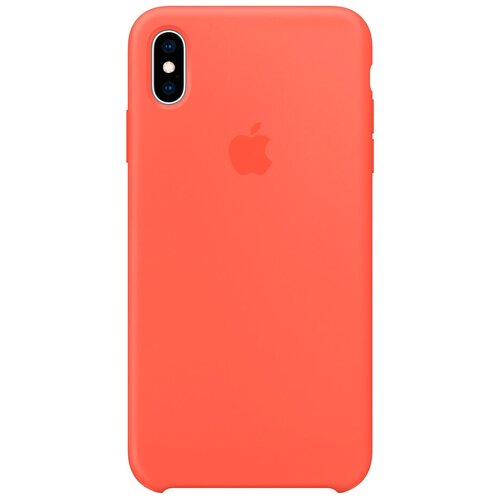 Apple Чехол-накладка Apple силиконовый для iPhone XS Max Black mrwe2zm/a