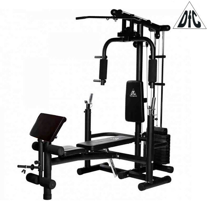 Силовой комплекс со скамьей DFC Homegym D854