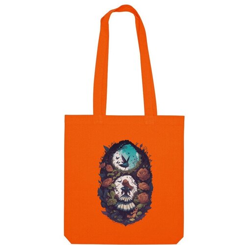 фото Сумка шоппер us basic, оранжевый