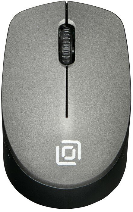 Мышь Oklick 486MW, черный/серый (1196552)