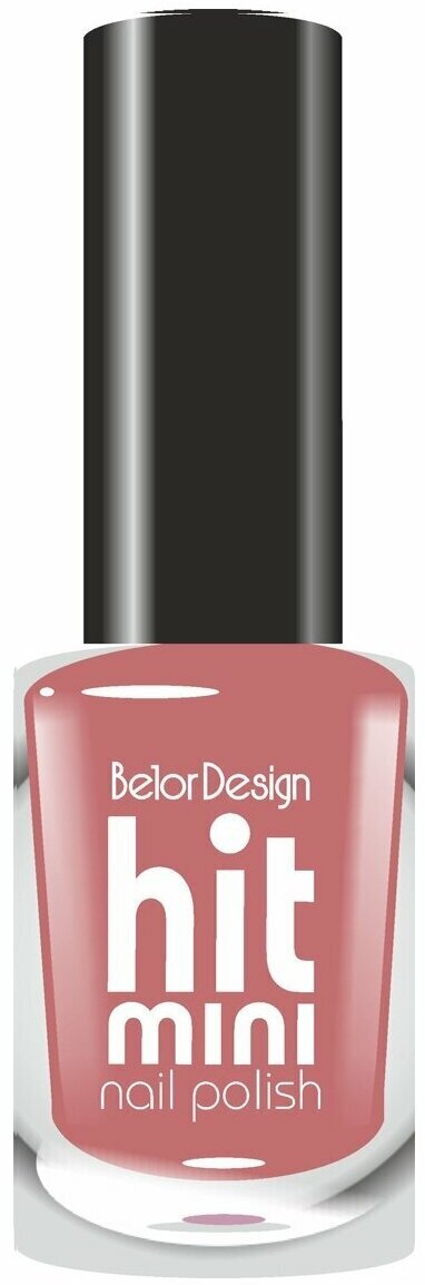 Belor Design Лак для ногтей MINI HIT тон 23, 6 мл.