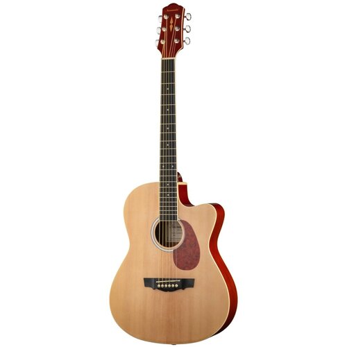 cag280cbk акустическая фолк гитара с вырезом naranda CAG280CNA Акустическая фолк-гитара с вырезом Naranda