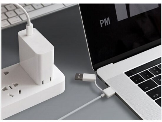 Кабель Xiaomi , USB Type-C (m)/micro USB (m) - USB (m), 1м, белый - фото №9
