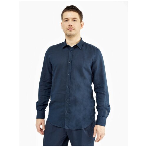 фото Рубашка с длинными рукавами из льна antony morato ru 54-56 / eu 46 / xxl