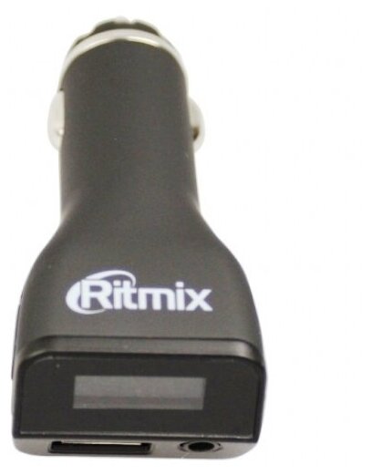 Автомобильный FM - трансмиттер Ritmix FMT-A740 usb, зарядка 2.1А, SD-MMC до 16 Гб, аудиовход