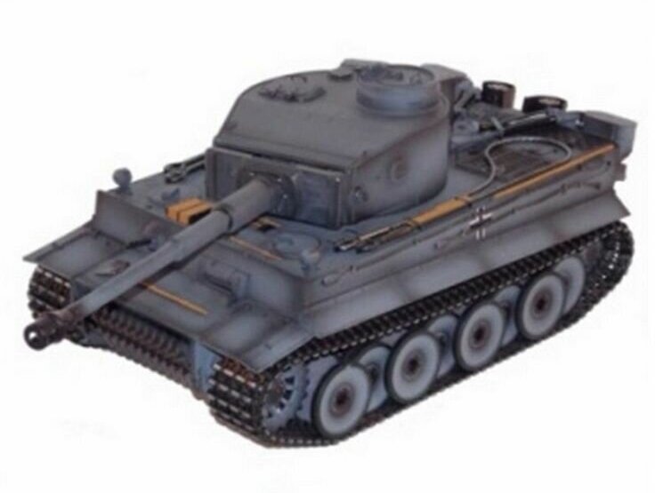 P/У танк Taigen 1/16 Tiger 1 (Германия поздняя версия) (для ИК боя) V3 2.4G RTR темный камуфляж TG3818-BD-IR3.0