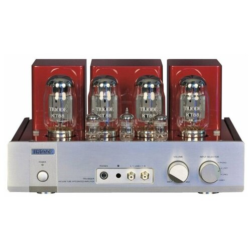 Интегральный усилитель стерео Triode TRV-88SER, красный/серебристый