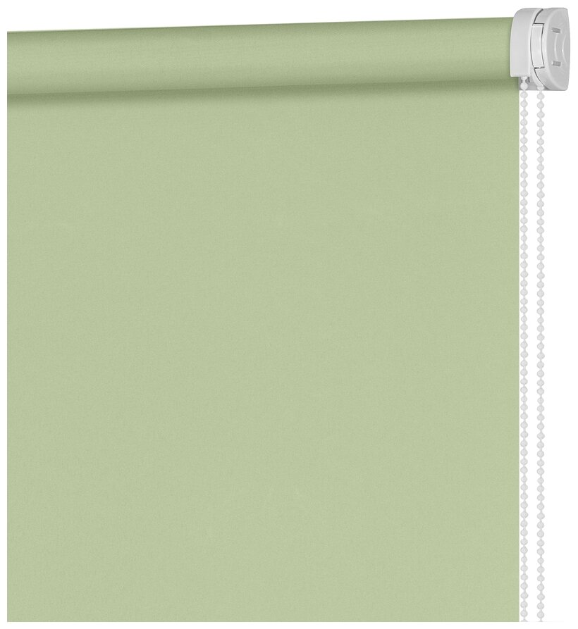 Рулонные шторы 70 см х 160 см Светло-зеленый Плайн DECOFEST - фотография № 2