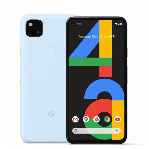 фото Смартфон google pixel 4a, голубой