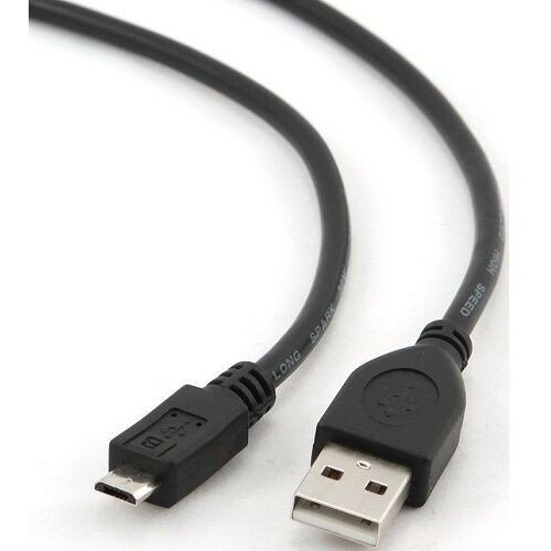 Fillum кабель Filum Кабель USB 2.0 Pro, 1 м, черный, 2A, разъемы: USB A male- USB micro B male, пакет. FL-CPro-U2-AM-microBM-1M 894182 кабель usams u2 micro usb розовый