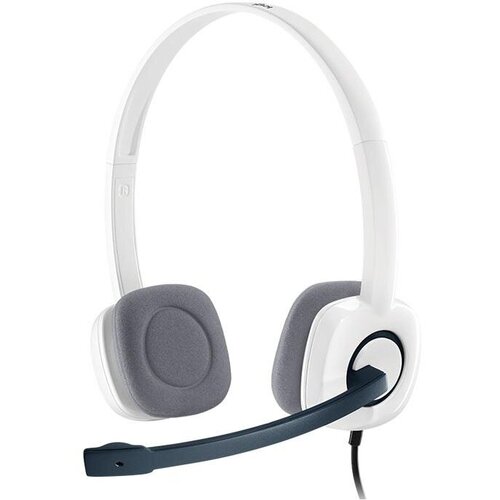 Гарнитура проводная Logitech Headset H150, 20-20000 гц, 122 дб, 22 ом, с микрофоном 44 дб