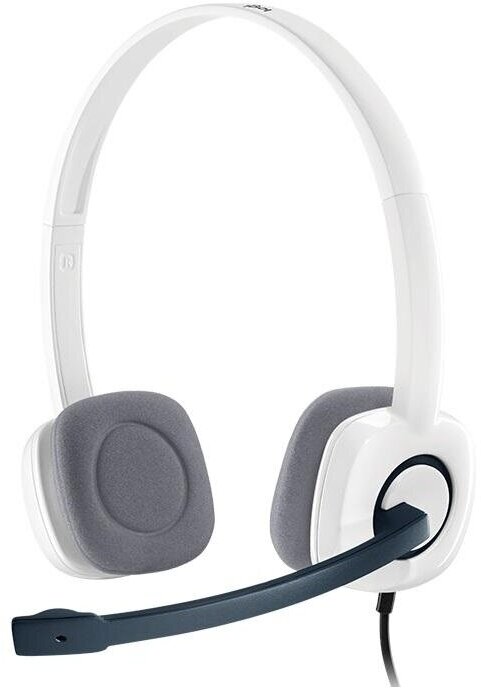 Гарнитура проводная Logitech Headset H150, 20-20000 гц, 122 дб, 22 ом, с микрофоном 44 дб