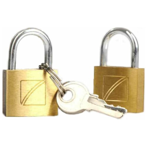 Замок для багажа Travel Blue 021 Gold (2шт)/багажный замок