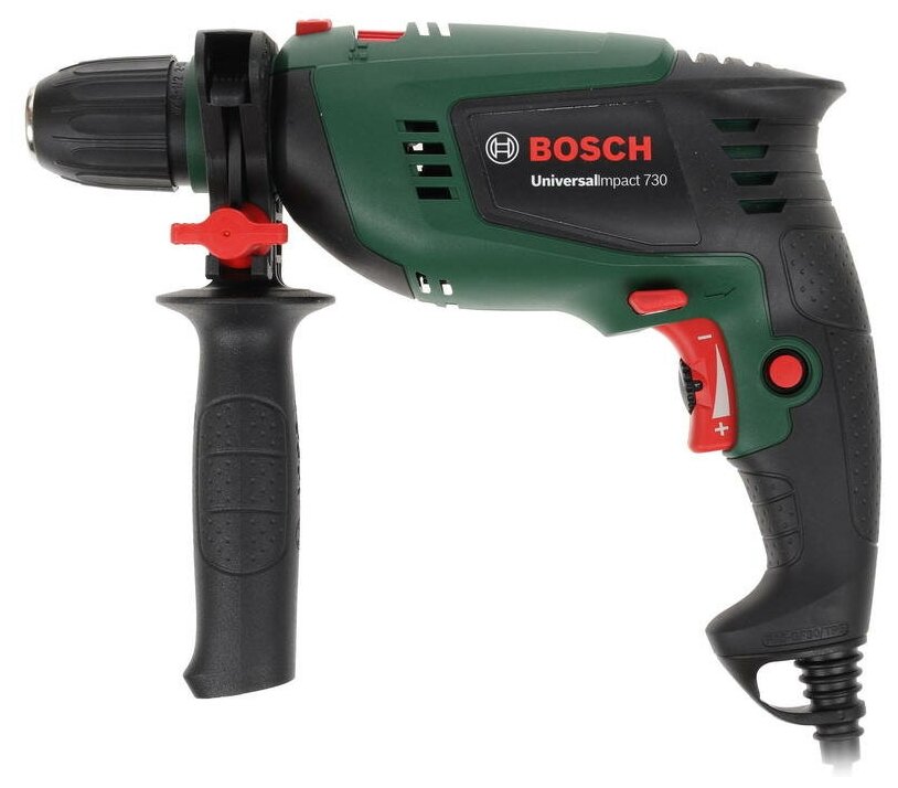 Сетевая ударная дрель Bosch UniversalImpact 730, 700Вт, картон (0603131022)