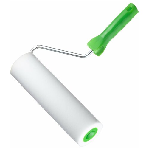 Валик Wenzo поролон 250 мм для красок и лаков на водной основе с рукояткой