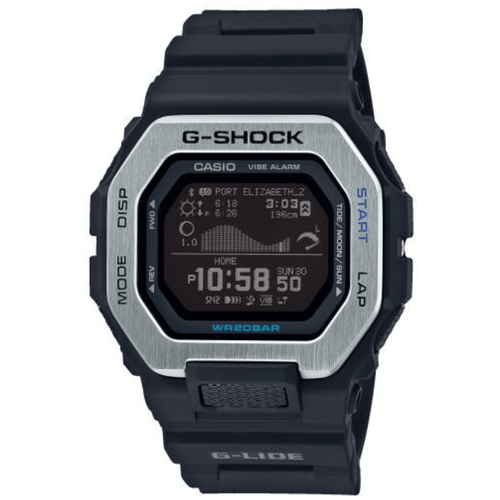 Наручные часы CASIO G-Shock GBX-100-1, черный, серебряный