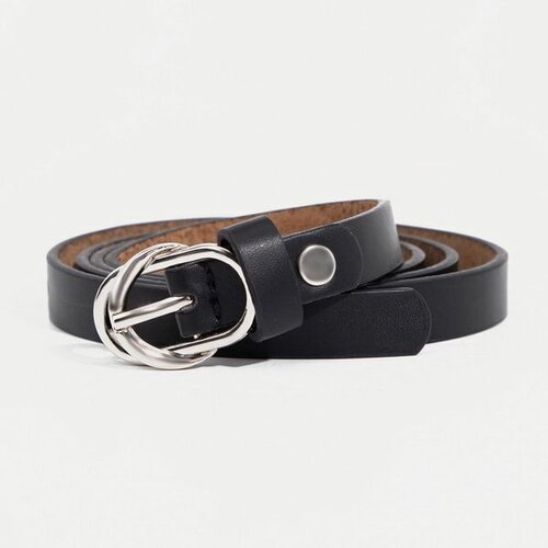 фото Ремень сима-ленд, размер 110, черный сима-лэнд