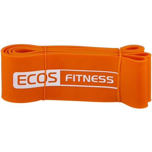 Резинка для фитнеса ECOS 002890 208 х 8.3 см 85 кг оранжевый