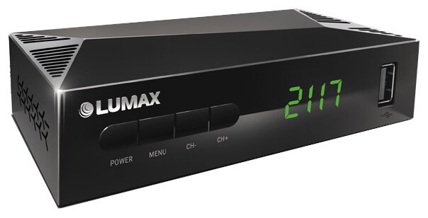 Цифр. ТВ приставка Lumax Dv2117hd, Dvb-t2, Wi-Fi