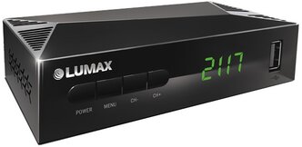 Цифр.ТВ приставка Lumax Dv2117hd, Dvb-t2, Wi-Fi