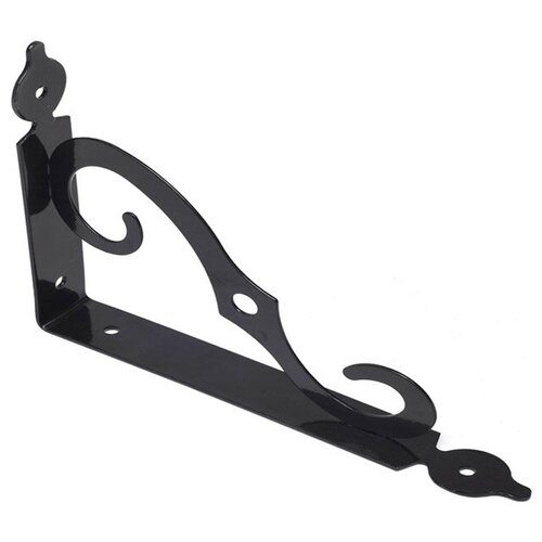 Консоль декоративная 190х240х25мм s-типа сталь черный 925₽