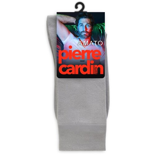 Носки Pierre Cardin, размер 4 (42-44), серый