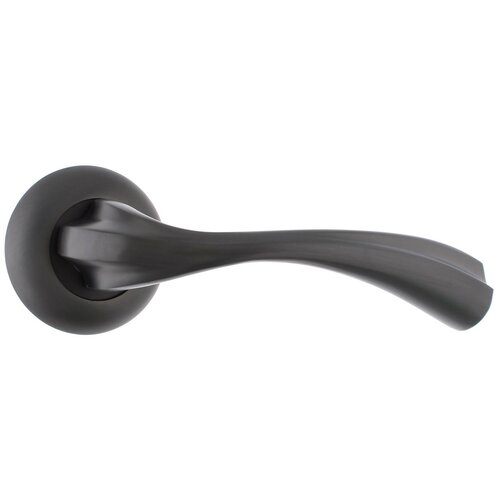 Ручка дверная на розетке C011Q15, цвет графит 18778195