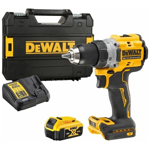 Аккумуляторная безударная дрель-шуруповерт DeWalt DCD800P1