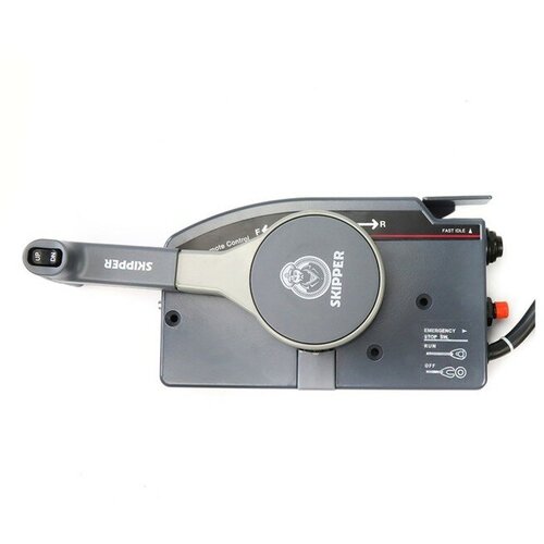 Skipper Пульт ДУ Yamaha 703, с кнопкой гидроподъема, тянет газ, OEM 703-48272-12-00 boat remote control box for yamaha 703 48230 14 703 48203 15 703 48203 17 7pin push to open