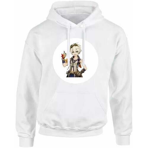 фото Худи, размер 48, белый migom