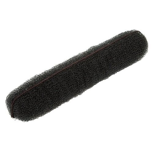 фото Sibel - сибл подкладка для волос черная с фиксацией на резинке, 23 см -