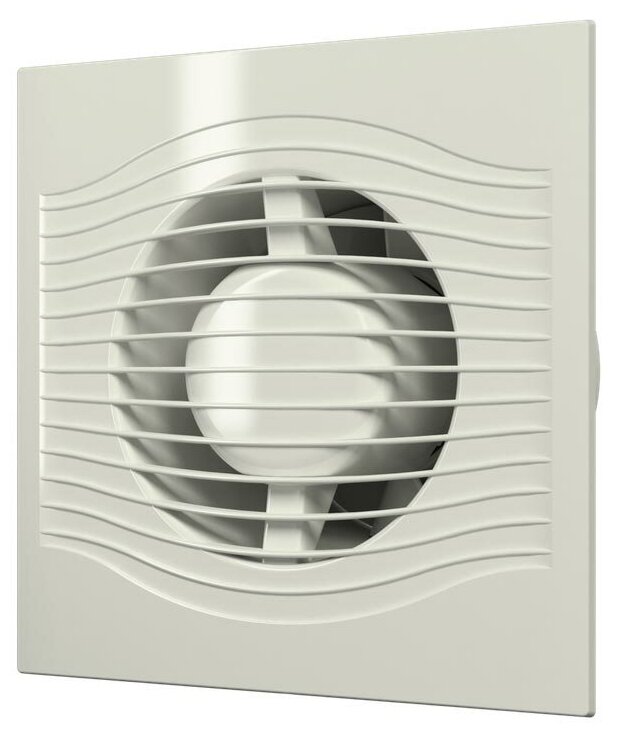 Вентилятор вытяжной DiCiTi SLIM 4, ivory 7.8 Вт - фотография № 1