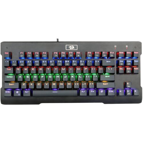 Клавиатура проводная Defender Redragon Visnu Rainbow механическая кабель 18м цвет чёрный арт75025 265300₽