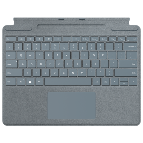 Клавиатура Microsoft Surface Pro 8/Pro X Signature Keyboard Ice Blue ( 8XA-00041) Англо Русская раскладка