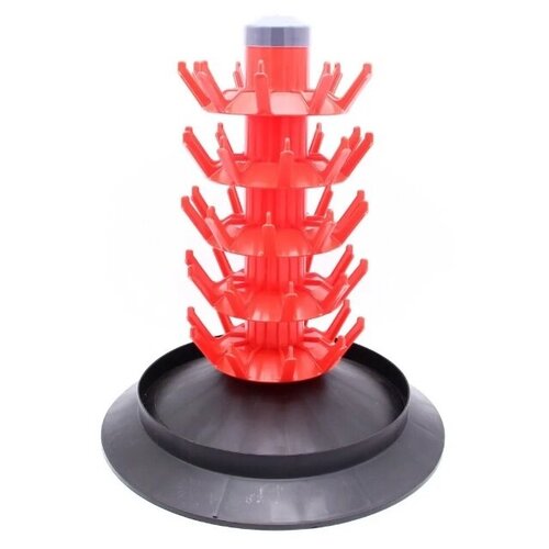 Стойка для мойки и сушки для 50 бутылок производства Италия