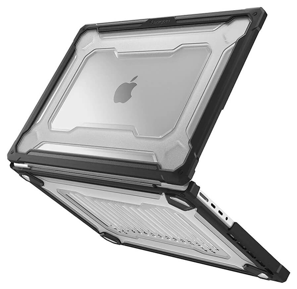 Чехол Spigen Rugged Armor для MacBook Pro 14 (2023/2021) (ACS04409) черный