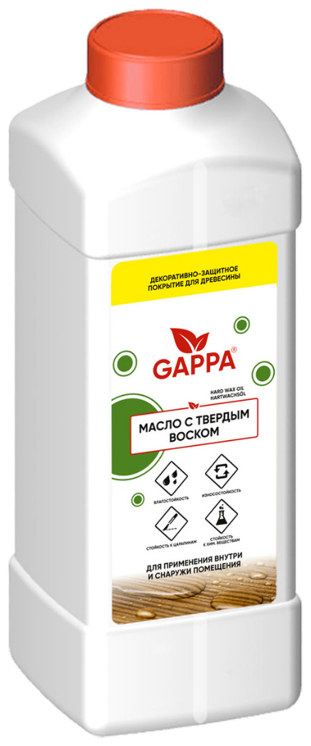 Масло-воск GAPPA матовое, 0035 венге, 1 л