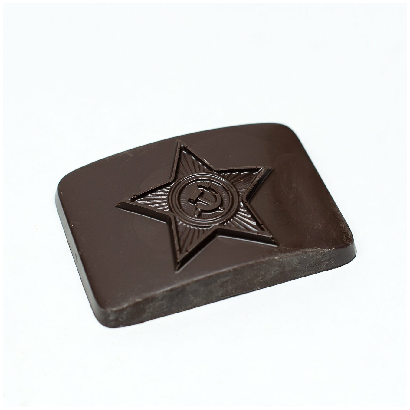 Подарочная шоколадная фигура Frade/Фраде - Большая Бляха (вес-100г) (темный)