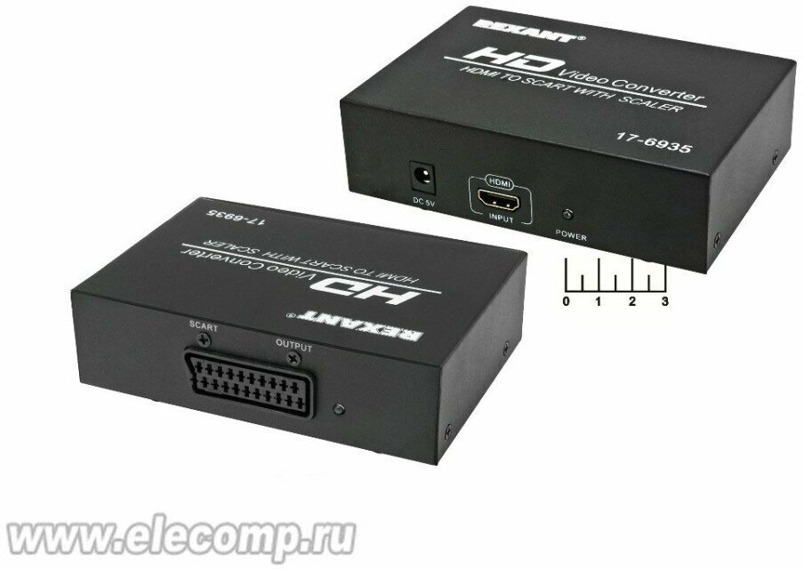 Конвертор HDMI-выход Скарт Rexant (17-6935)