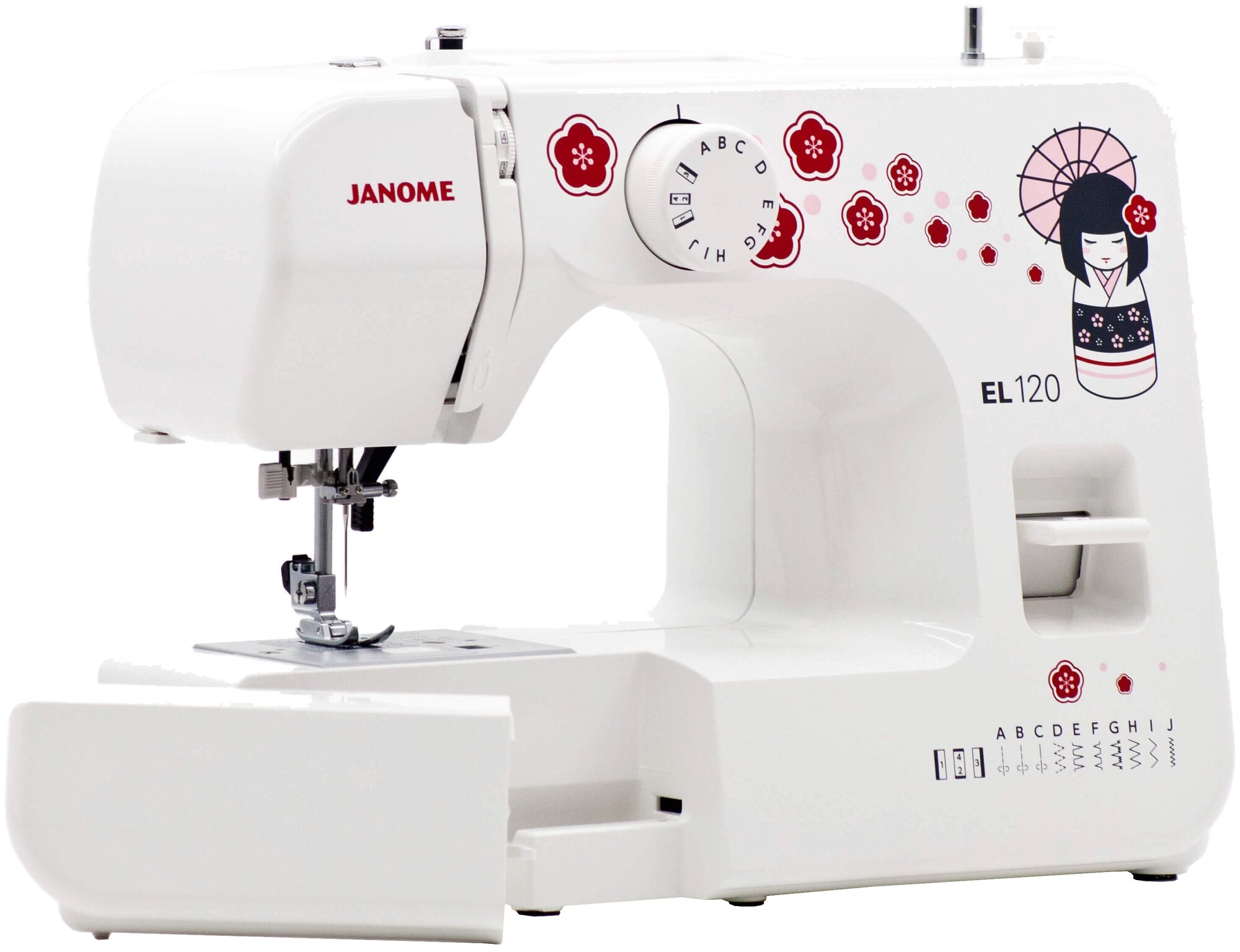 Швейная машина Janome EL-120 - фотография № 2