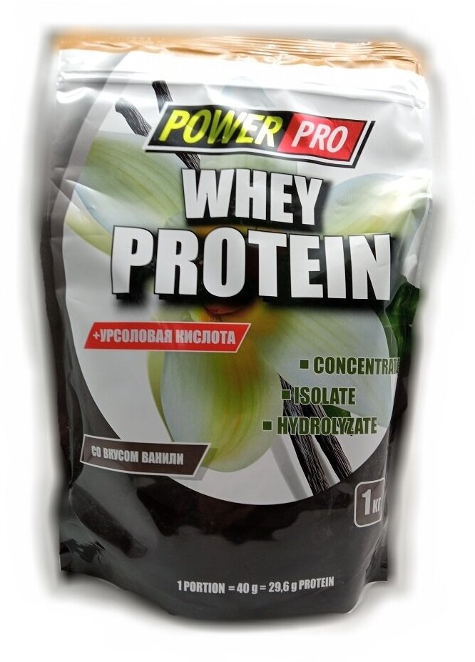 Power Pro Whey Protein 1000 гр (Power Pro) Ваниль