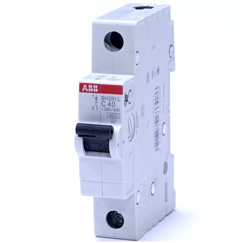 Автоматический выключатель 1-пол. 40А SH201L C40 4.5кА abb выключатель автоматический 1 пол sh201l c40 10шт