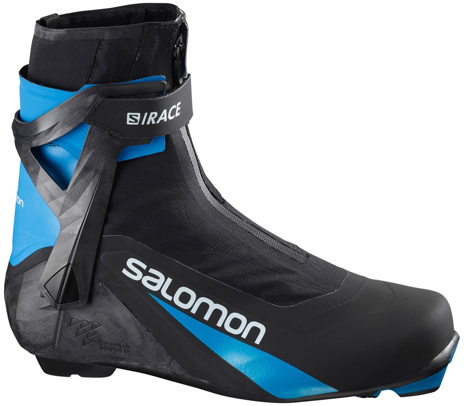 Лыжные ботинки SALOMON S/Race Carbon Skate Prolink Black/Blue (UK:11)