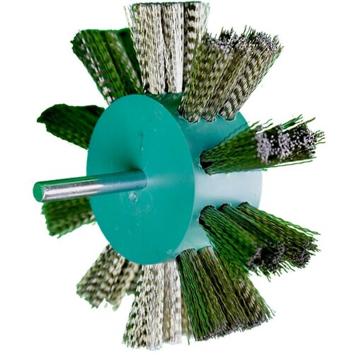 401052-0004 Щетка дисковая Д10023 с хв-м д6 ворс гофр латунир-я сталь 030 осборн код 1-135 925₽